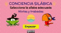 Hoy traemos una nueva actividad para trabajar la conciencia fonológica y de forma específica la conciencia silábica con sílabas mixtas y trabadas. En ambas actividades se presenta una imagen y una palabra incompleta, a la […]