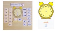 «¿Que hora es?» ??, un recurso para el último curso de INFANTIL y el primer ciclo de PRIMARIA de?elaboración propia? de @_calaixdemestra con el que trabajar las horas con los […]