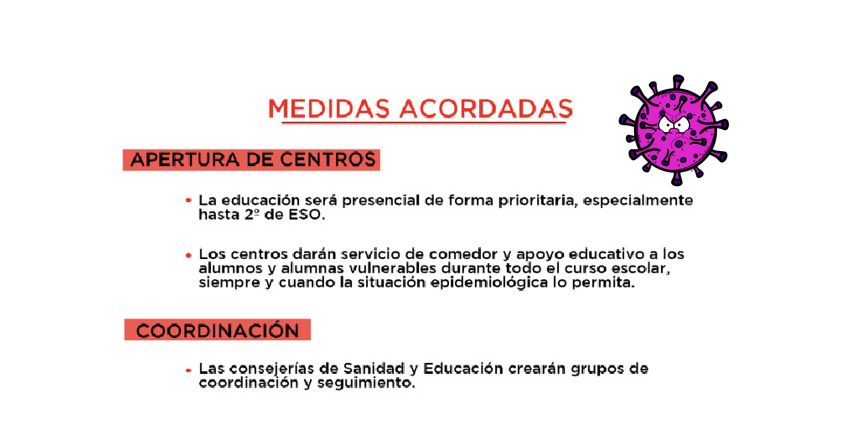 El Gobierno ha acordado con las CC.AA. una Declaración de actuaciones coordinadas en Salud Pública frente al #COVID19 para los centros educativos durante el curso 2020-2021. En total, 29 medidas […]