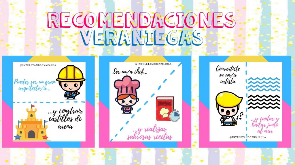 Recomendaciones veraniegas. Se pueden hacer extensibles a todas las edades e incluso para adultos. Son 8 recomendaciones y las he creado pensando en las 8 inteligencias múltiples, creo que para […]