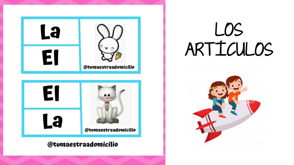 Artículos EL y LA  Los artículos acompañan siempre a un sustantivo que concuerda con el género, sin embargo, podemos encontrar niños que presentan dificultades para hacer uso adecuado de cada […]