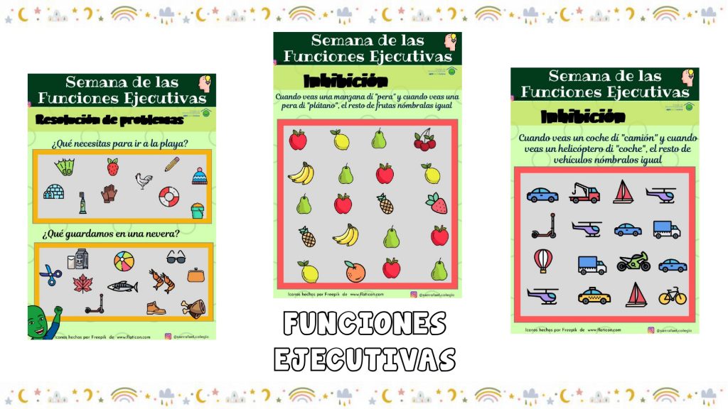Hoy os traemos un librito para trabajar las funciones ejecutivas. Las funciones ejecutivas  son actividades mentales complejas, necesarias para planificar, organizar, guiar, revisar, regularizar y evaluar el comportamiento necesario para […]