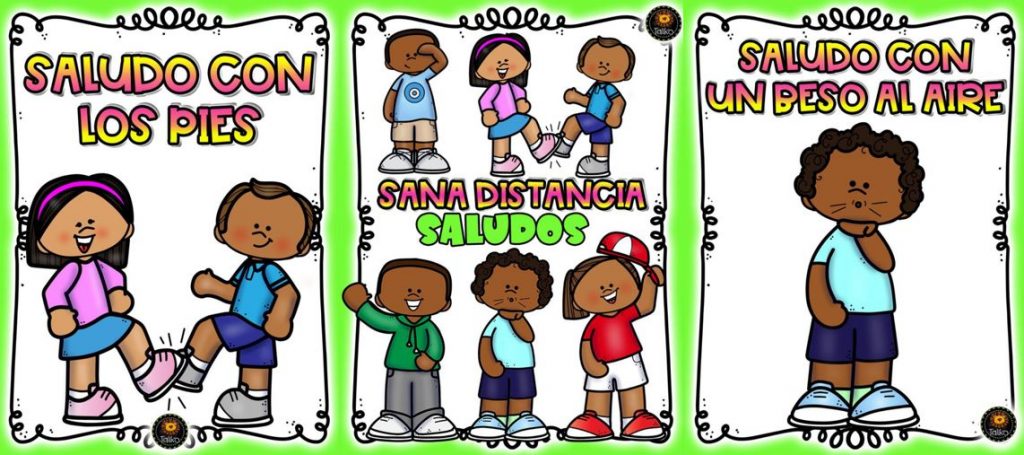 Carteles Saludos Nueva normalidad Sana distancia Carteles Saludos Nueva normalidad Sana distancia fuente: FACEBOOK AUTORÍA: Taliko