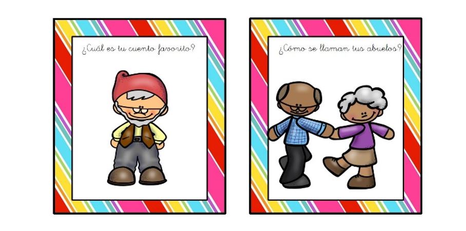 Tarjetas nos conocemos mejor inicio de curso Cuando llegue el día de las presentaciones, podemos hacerlo oralmente, pero también por escrito con estas sencillas tarjetas que dejamos también en modo editable.