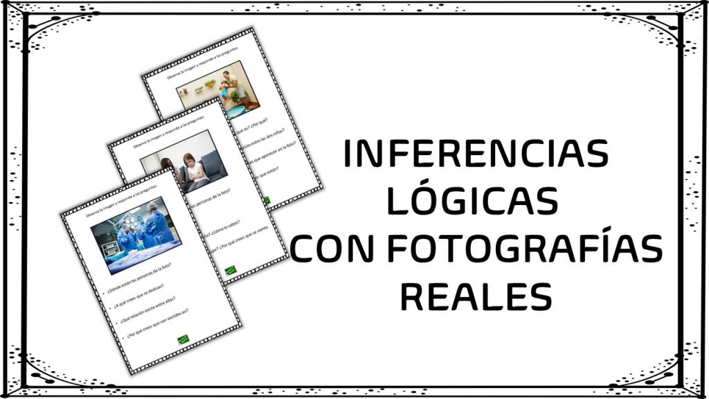 Las siguientes fichas están pensadas para trabajar el razonamiento lógico a partir de inferencias mediante el uso de fotografías reales. Este material nos puede resultar útil para trabajar tanto en […]