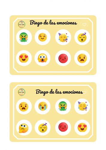 Emociones de Bingo