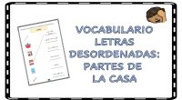 En la siguiente actividad vamos a trabajar el vocabulario de de los objetos que podemos encontrar en las diferentes partes de la casa. Pero ¡atención! porque se han desordenado todas […]