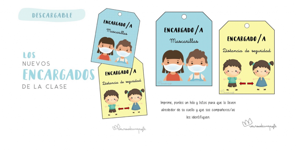 Más recursos para esta vuelta al cole tan especial!! ??⁣⁣¿Cuantás veces has llegado al aula y varios niños/as te han dicho «seño, hoy soy el encargado»? Y le has contestado […]