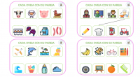 Recurso destinado a reforzar el razonamiento lógico a través de material manipulativo. En esta actividad deben unir con flechas “cada oveja con su pareja”, es decir, encontrar la lógica y […]
