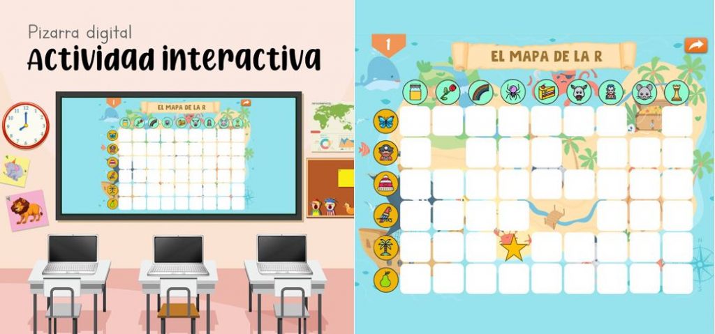 ? PIZARRA DIGITAL- EL MAPA DE LA R: Trabaja la articulación del fonema /r/ a través de este mapa de coordenadas. • Los alumnos/as tendrán que darte la coordenada de […]