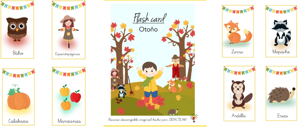 Hoy les traigo estas 16 tarjetas para trabajar el vocabulario con los colores, frutas, animales y singularidades de esta bonita temporada ?? . ⚠️NOVEDAD ⚠️ Este flash card está disponible […]