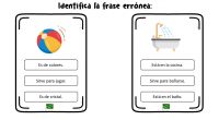 La siguiente actividad, además de ejercitar la comprensión lectora, nos permiten trabajar el razonamiento lógico. Se trata de una colección de tarjetas en las que aparece un dibujo y una […]