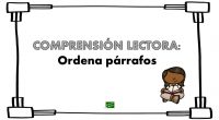 Hoy os traemos una nueva actividad para trabajar la comprensión lectora, además en este caso entrenaremos la conciencia morfosintáctica, es decir, la relación con las reglas que utiliza el niño para […]