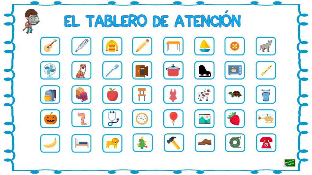 Divertido juego de atención en el que nuestros peques se van a convertir en pequeños detectives. Su objetivo es encontrar en el tablero los objetos que se le indica. A […]