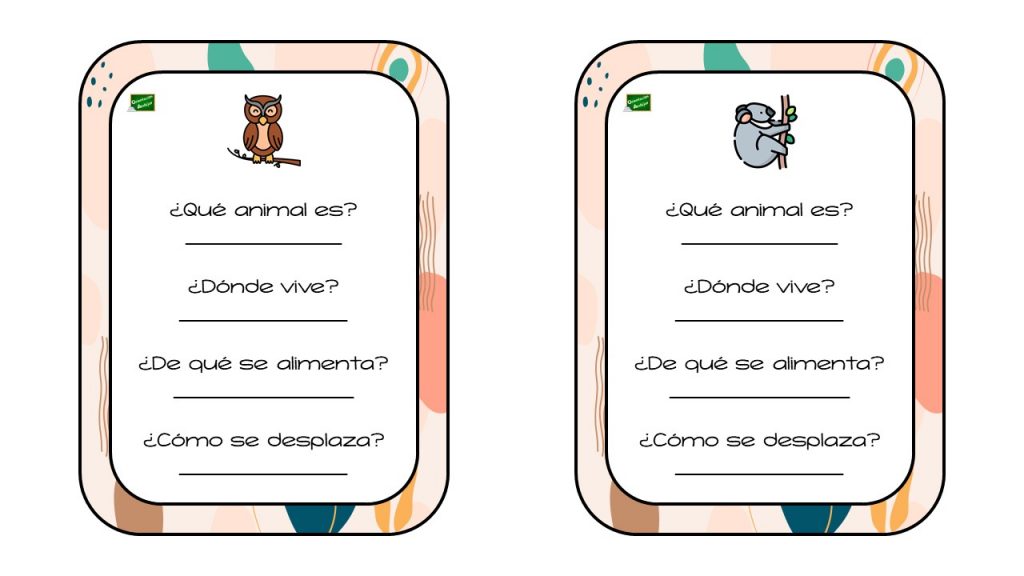 Estas tarjetas están diseñadas para que los alumnos se sumerjan en el fascinante mundo de la fauna mientras desarrollan habilidades de investigación y escritura. Cada tarjeta presenta un hermoso dibujo […]