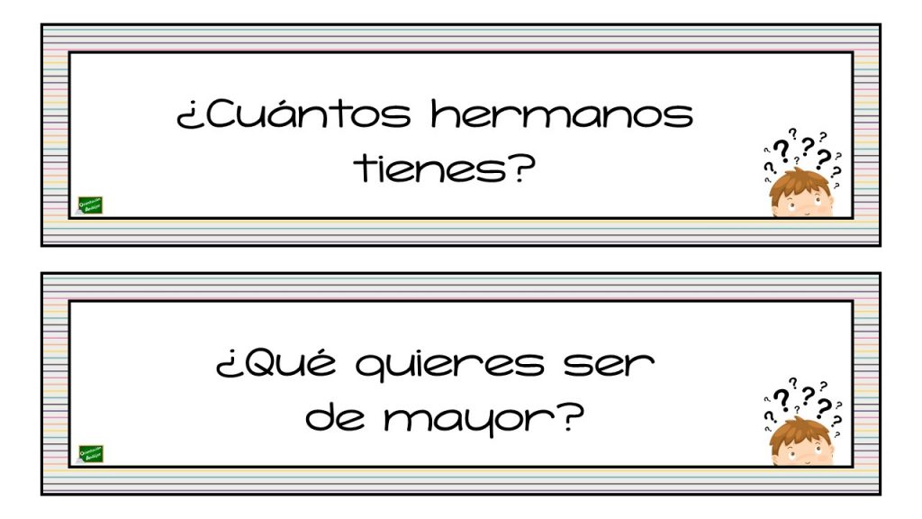 Empezamos un nuevo curso, por ello, os proponemos materiales como éstos para hacer más ameno el proceso de presentación y conocimiento entre nuestros alumnos. Una serie de tarjetas con diferentes […]