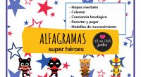 Catwoman, Ironman, Storm y Wolwerine nos acompañarán en el maravilloso mundo de los alfagramas. Pero… ¿Qué es un alfagrama? Un alfagrama es un tipo de caligrama. CALIGRAMA: palabra o frase que […]