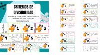 Criterios de divisibilidad Los criterios de divisibilidad son reglas que sirven para saber si un número es divisible por otro sin necesidad de realizar la división. Aunque pueden buscarse criterios […]