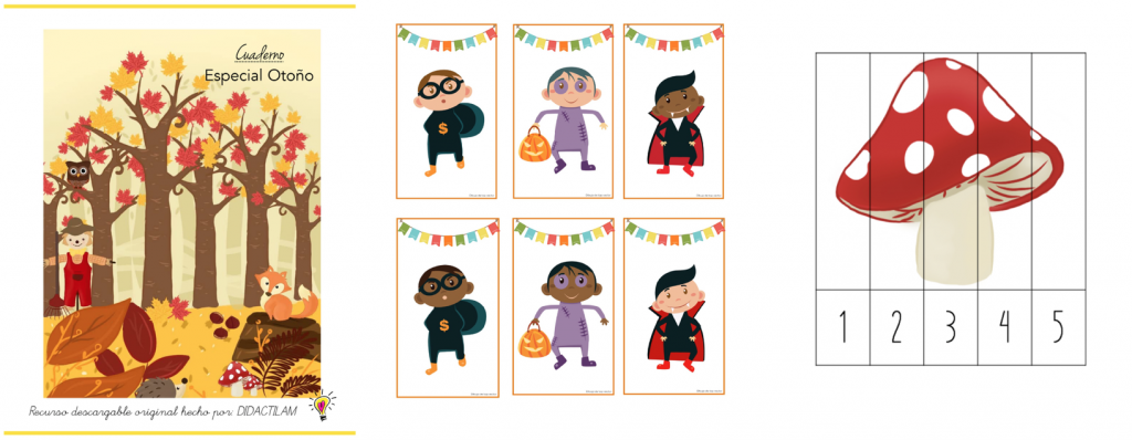 Así es ???????? llega el otoño y con él muchas actividades bonitas para hacer ?? . Esta vez el cuaderno tiene: ?16 tarjetas de siluetas ?3 Tablas para trabajar la […]