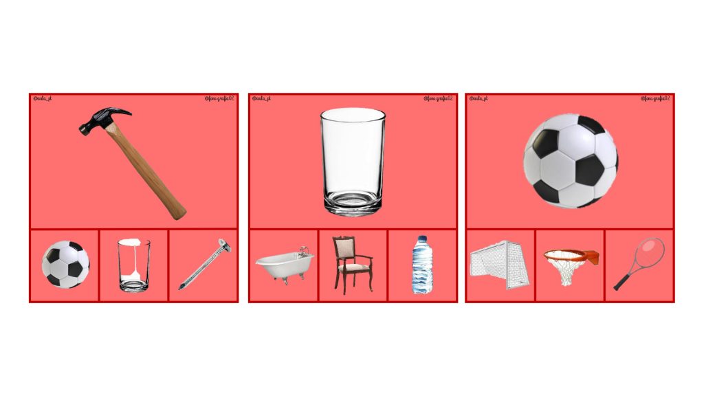 Esta vez realizamos un recurso con imágenes reales, son 54 tarjetas en las que el/la niño/a deberá seleccionar la opción correcta para establecer relaciones semánticas entre dos objetos. Parejas semánticas […]