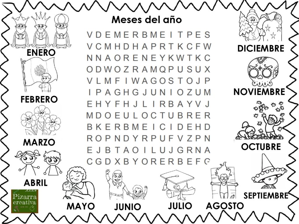 SUPER SOPAS DE LETRAS 30 FUENTE: https://pizarracreativa.com/
