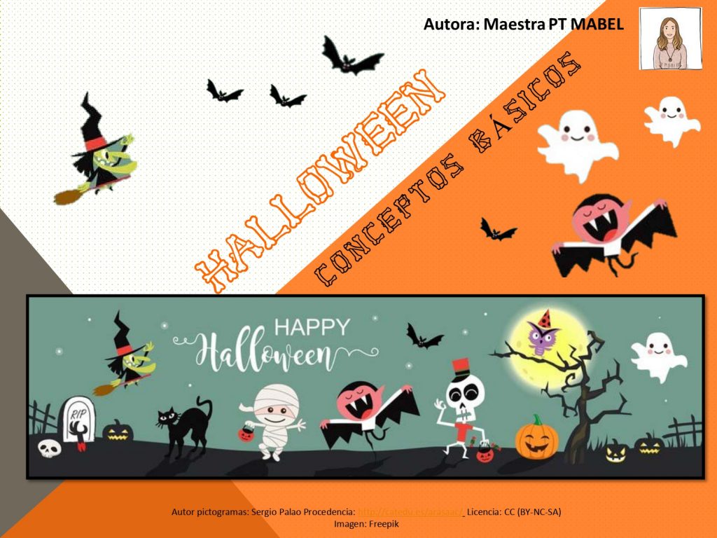BOO!!!?? ¡¡seguimos con Halloween!!??? CONCEPTOS BÁSICOS EN TORNO A HALLOWEEN!! -ENCIMA-DEBAJO -DELANTE-DETRÁS -DENTRO-FUERA -GRANDE-PEQUEÑO -MUCHOS-POCOS -IGUAL-DIFERENTE -ALTO-BAJO Conceptos básicos Halloween AUTORÍA: @Maestraptmabel/ https://www.instagram.com/maestraptmabel/