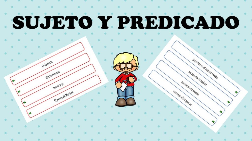Os comparto a continuación , unas tiras manipulativas para trabajar el sujeto y predicado de un oración, una forma diferente y divertida de aprender las partes de una frase. Las […]
