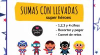 ¡Feliz día!   Comparto con vosotr@s un cuadernillo para trabajar la suma con llevadas. El Capitán América, Spider- Man, Super Girl, Batman y la Capitana Marvel nos acompañarán para iniciar, consolidar […]