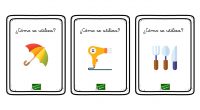 El siguiente material está pensado para trabajar el razonamiento lógico y la estimulación del lenguaje a través de divertidas tarjetas.