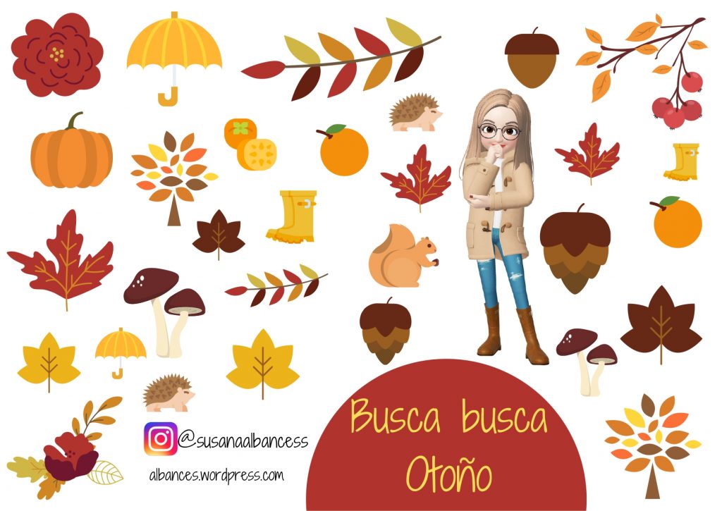   Holaaaaa, tenemos material nuevo. Es una actividad de atención para trabajar vocabulario del otoño. Le enseñamos a los niños la lámina y tendrán que buscar bien lo que vosotros […]