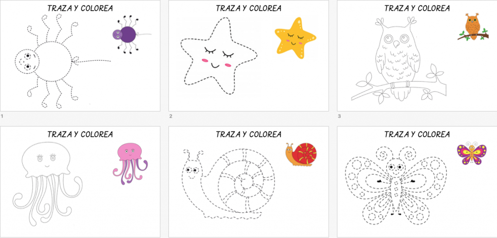 Te presento unas excelentes fichas para descargar e imprimir donde trabajaremos los trazos de bonitos animales y la grafomotricidad con los niños y niñas de nuestras aulas.  Las actividades de motricidad […]