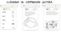 Ejercicios para trabajar la comprensión: . ❤️ Lectura de palabras. ❤️ Lectura de oraciónes. ❤️ Lectura de textos cortos. COMPRENSIÓN_I. AUTORÍA: @teachersmaterials/ https://www.instagram.com/teachersmaterials/