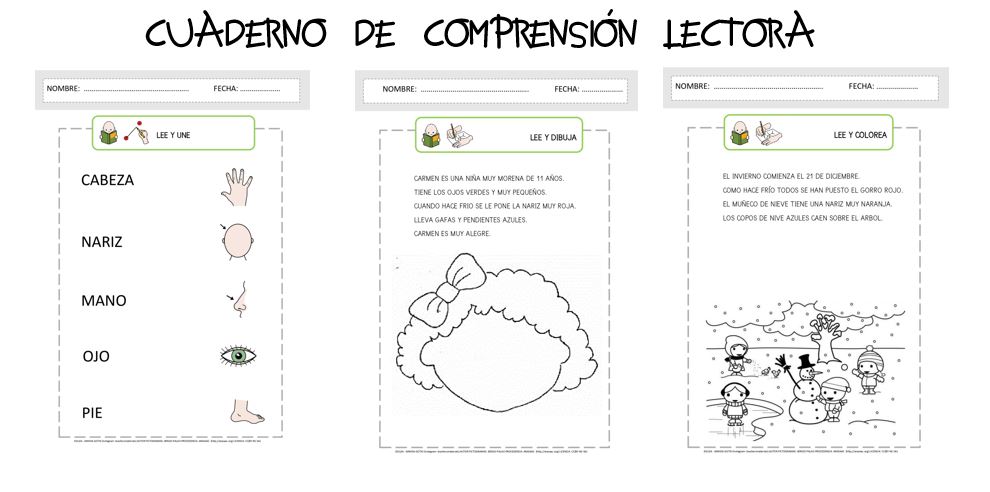 Cuaderno de comprensión lectora con pictogramas Ejercicios para trabajar la comprensión: . ❤️ Lectura de palabras. ❤️ Lectura de oraciónes. ❤️ Lectura de textos cortos. COMPRENSIÓN_I. AUTORÍA: @teachersmaterials/ https://www.instagram.com/teachersmaterials/