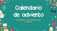 Con este calendario de adviento proponemos una actividad para cada día con el objetivo de potenciar la atención, mejorar las habilidades grafomotoras y repasar el vocabulario navideño. Incluye los imprimibles para […]