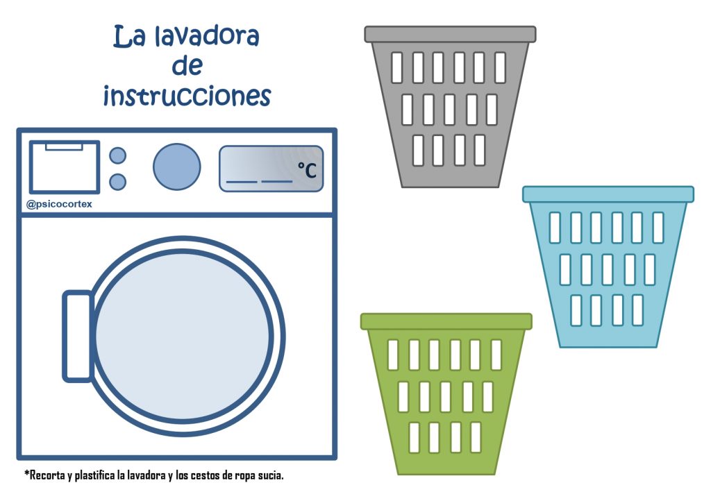 ¡Hola a todos! Comenzamos la semana con nuevo material. Hoy os traigo «La lavadora de instrucciones». Se trata de un recurso para trabajar la comprensión y seguimiento de instrucciones. El […]