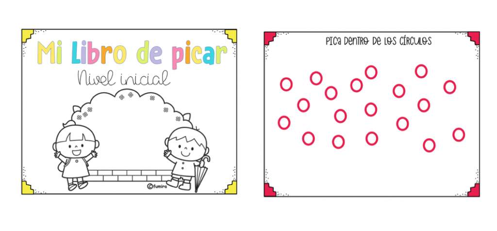 Hoy os presento esta idea que he remodelado, de una propuesta de educa peques.com ?Se trata de un mini libro para comenzar a picar con punzón ? Actividades sencillas y adaptadas […]