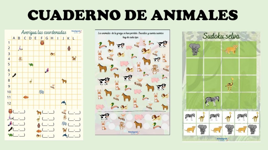 Buenas tardes. He estado trabajando en la creación de otro cuaderno, esta vez con la temática de los animales. El cuaderno cuenta con: – Averigua las coordenadas. – Coloca el […]