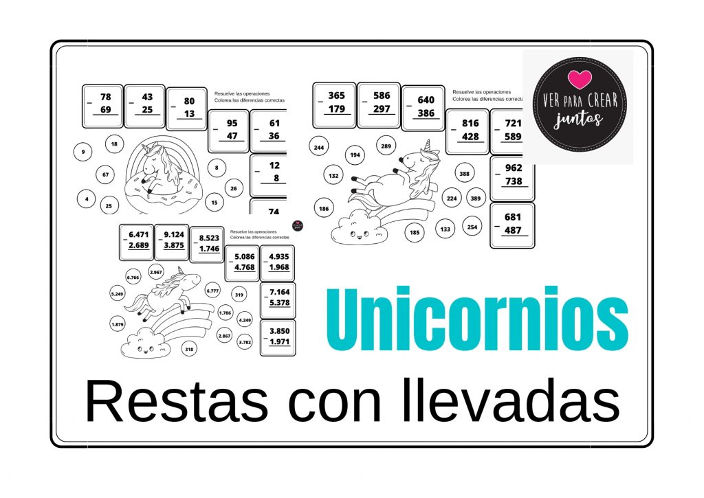 Buenas tardes: deseo, que a pesar de las circunstancias, os encontréis todo lo bien que se pueda estar.   Comparto con vosotr@s estas fichas de restas con llevadas con operaciones […]