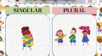 Cuadernillo singular -plural en torno a 5 temas: animales, transporres, flores, el cuerpo e instrumentos musicales.