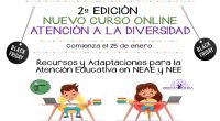 Curso Online. «Recursos y Adaptaciones para la atención educativa en NEAE y NEE» No te pierdas la segunda edición de nuestra formación 100 % online que tanto gustó en abril […]