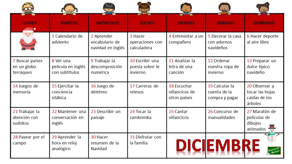 Como cada mes, os comparto un nuevo calendario con numerosas actividades de inteligencia múltiples. Este calendario tiene como finalidad aportar información tanto a las familias como a los profesores interesados […]