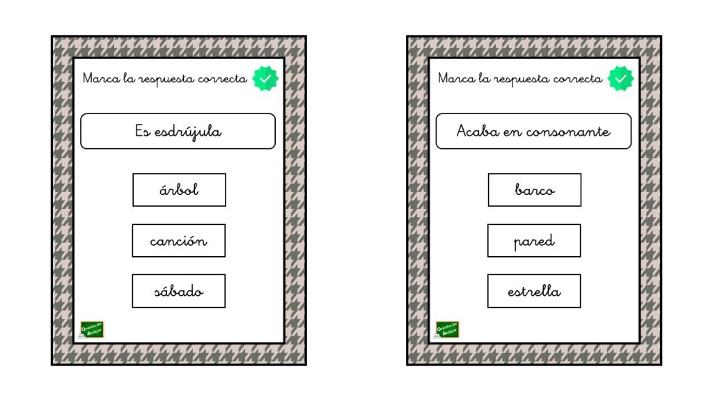 A continuación, os comparto un material para trabajar la competencia lingüística a través del juego. Se trata de una colección de tarjetas en las que aparece un enunciado y el […]