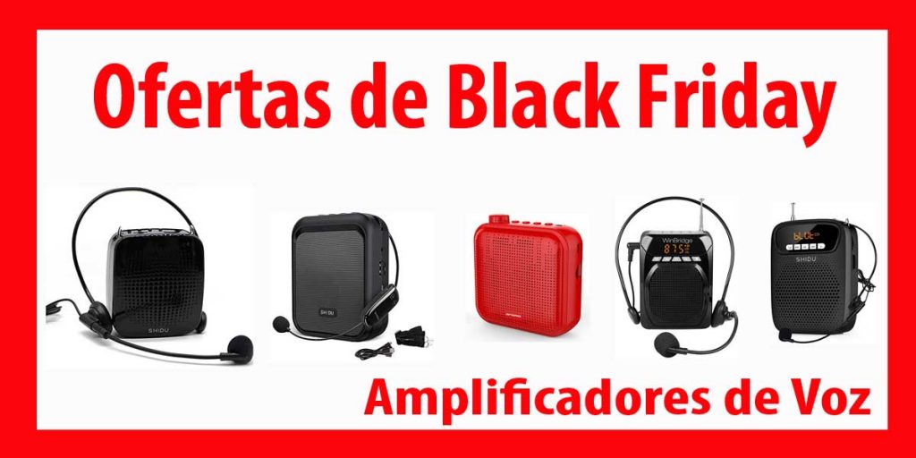 Os proponemos las mejores ofertas Black Friday según relación precio de Amplificadores de voz para el cole.