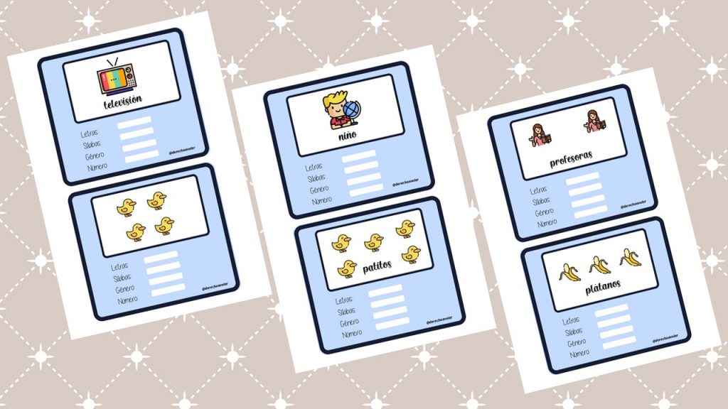 Hoy os traigo un recurso súper interesante para trabajar la conciencia fonológica y el género y número de los sustantivos. Es una actividad muy versátil que tenía un poco abandonada […]