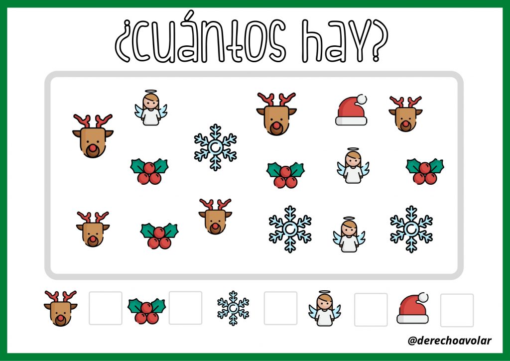 CONTEO Navideño ¡Hola a tod@s! ¿Qué tal estáis? Espero que muy bien. Hoy os traigo uno de mis materiales favoritos para trabajar el conteo y la numeración pero con una […]