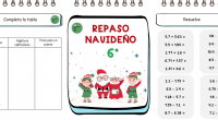   Cuadernos de Navidad con actividades para repasar durante las vacaciones de Navidad los contenidos vistos durante el primer trimestre en los diferentes cursos del sexto  CURSO de Educación Primaria. […]