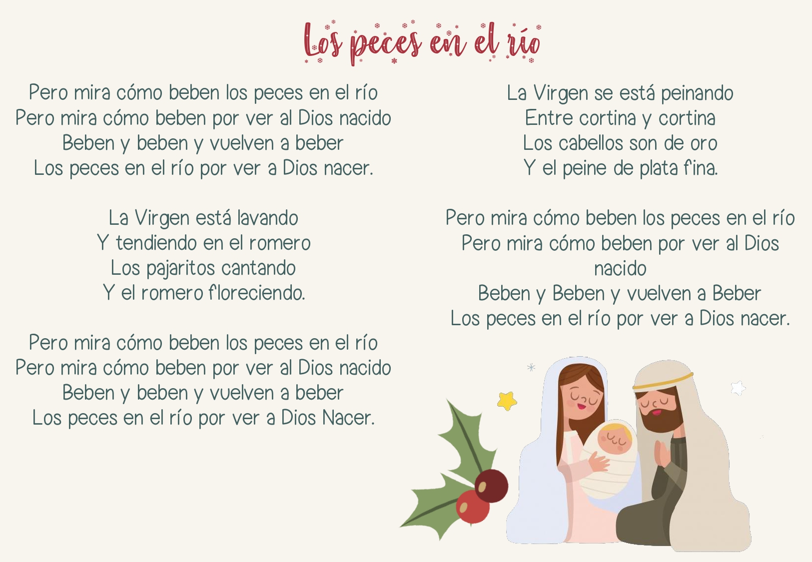 Canciones navideñas infantiles letra  AYUDA DOCENTE