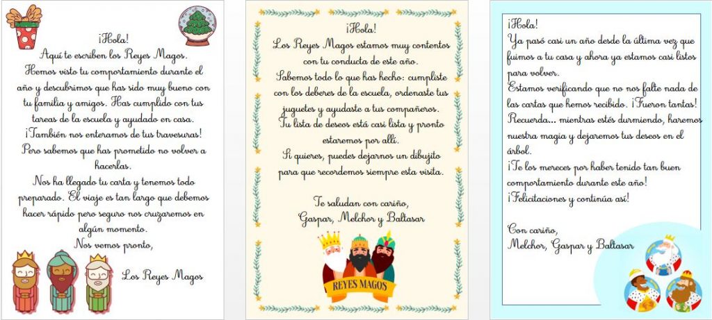 Hoy he preparado algunas cartas que espero que os gusten mucho son cartas dedicadas de los Reyes Magos a los más peques de la casa. Ya estamos cada vez más […]