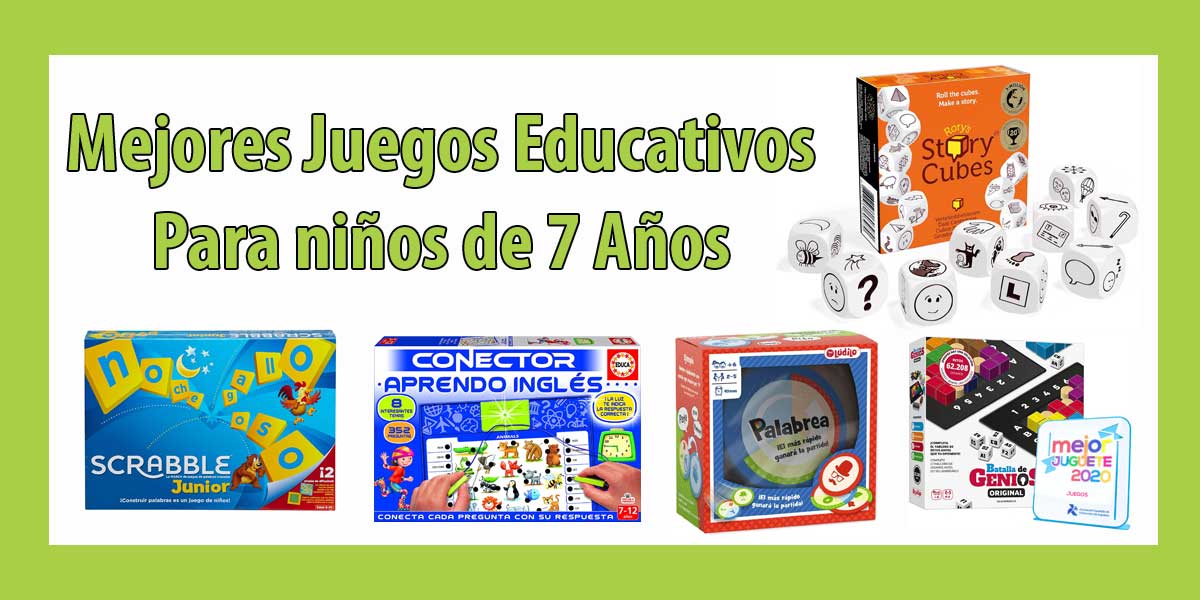 Los Mejores Juegos de Mesa EDUCATIVOS para niños de 7 años