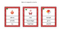 Hoy os compartimos una actividad para trabajar la asociación imagen – palabra con vocabulario de Navidad. En ella, hay que señalar cuál de las tres opciones que presentamos es la […]